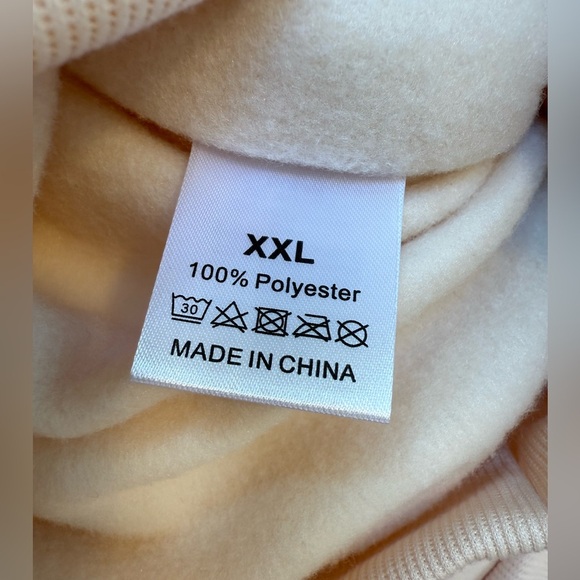 Coors Banquet Hoodie Sweatshirt XXL CreamFleece Pullover - Picture 2 of 4